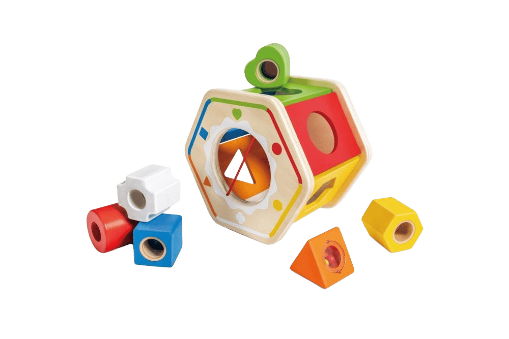 Wooden Wonder Shape Sorter by Hape - ISBN: 6943478045439