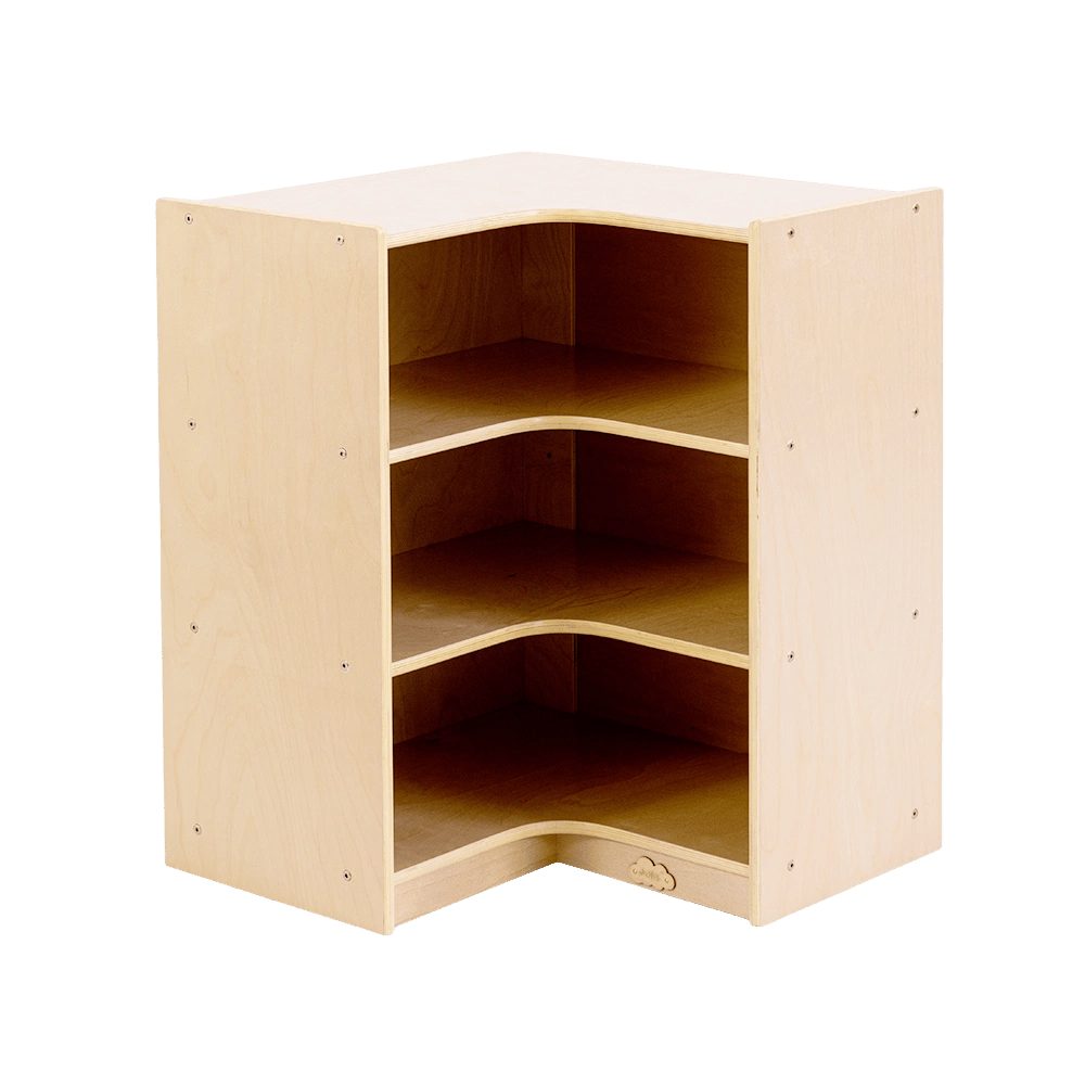 Jooyes Kids 3 Shelf Corner Storage Cabinet - H76cm by Jooyes - ISBN: 6970376930413