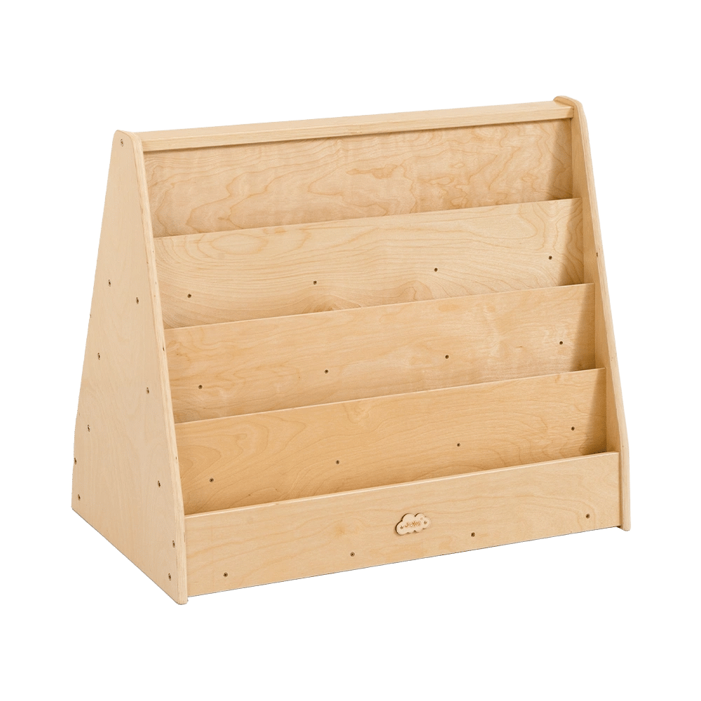 Jooyes Kids 4-Tier Wooden Display Bookcase - Double Side by Jooyes - ISBN: 6970376930635
