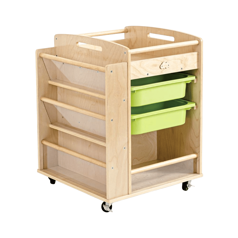 Jooyes Wooden Art Craft Material Storage Trolley by Jooyes - ISBN: 6970376930697