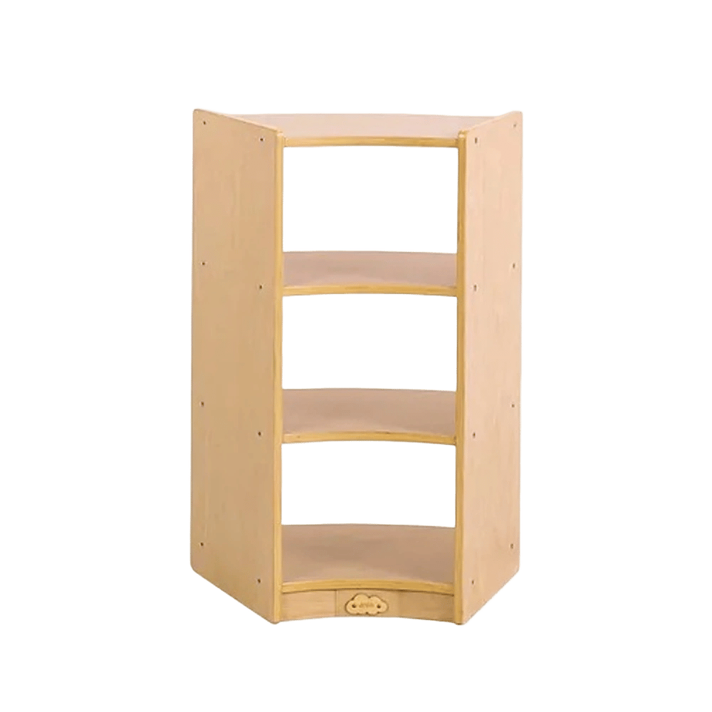 Jooyes Children Curved Shelf with Open Back - H76cm by Jooyes - ISBN: 6970376932684