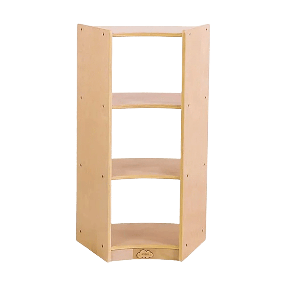Jooyes Children Curved Shelf with Open Back - H91cm by Jooyes - ISBN: 6970376932691