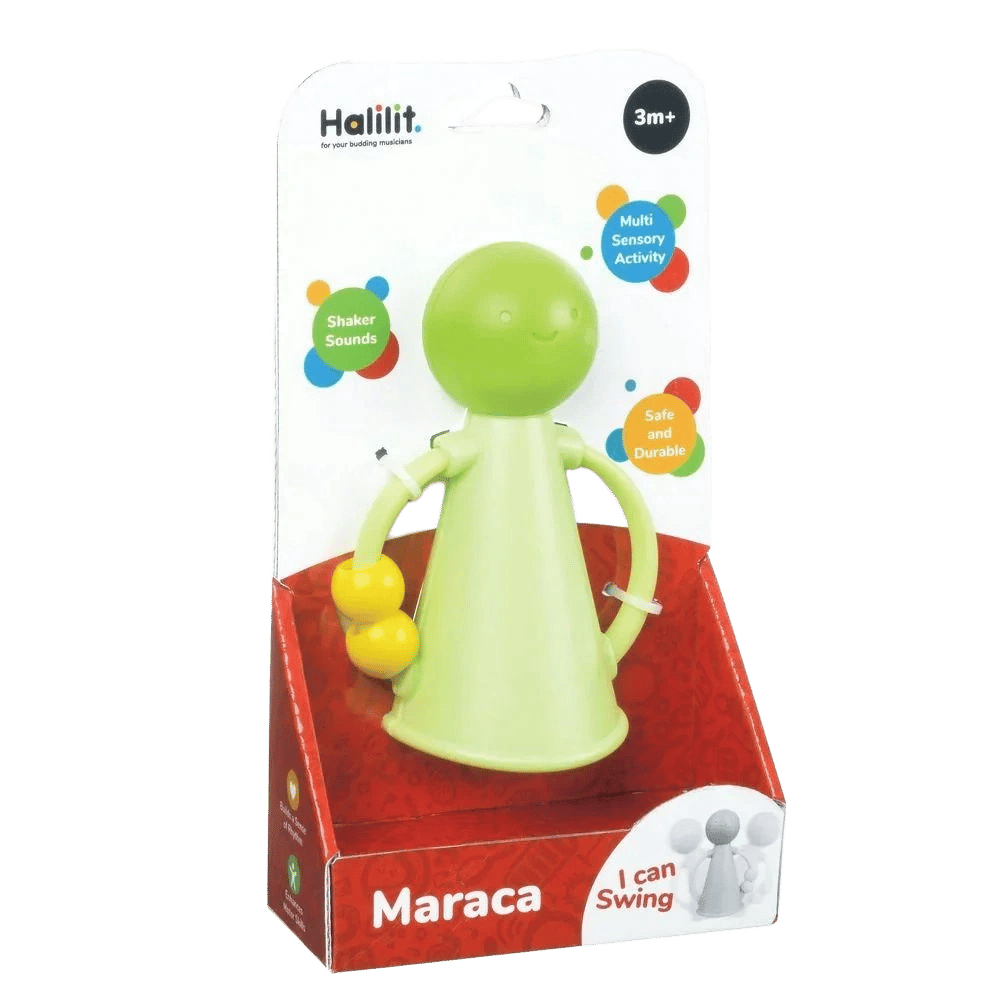 Halilit Musical Pal - Maraca (Assorted Colours) by Halilit - ISBN: 7290019529019