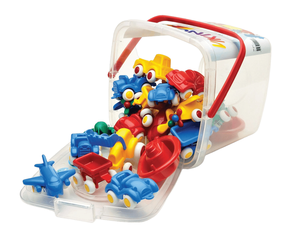 Viking Toys Mini Chubbies Bucket - 20 pieces by Viking Toys - ISBN: 7317670411207