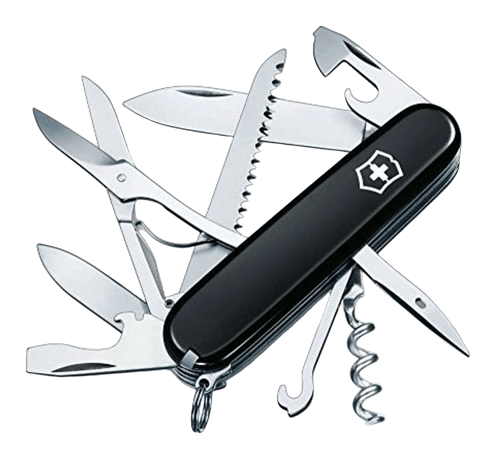 Victorinox Swiss Army Pocket Knife - Huntsman (Black) by Victorinox - ISBN: 7611160100283