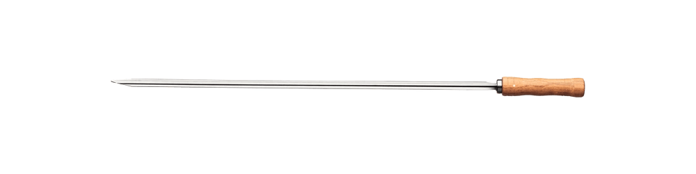 Tramontina Heavy Duty Stainless Steel Skewer Wood Handle - 65cm by Tramontina - ISBN: 7891112210370
