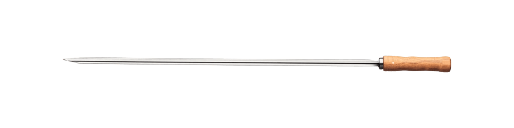 Tramontina Heavy Duty Stainless Steel Skewer Wood Handle - 75cm by Tramontina - ISBN: 7891112210387