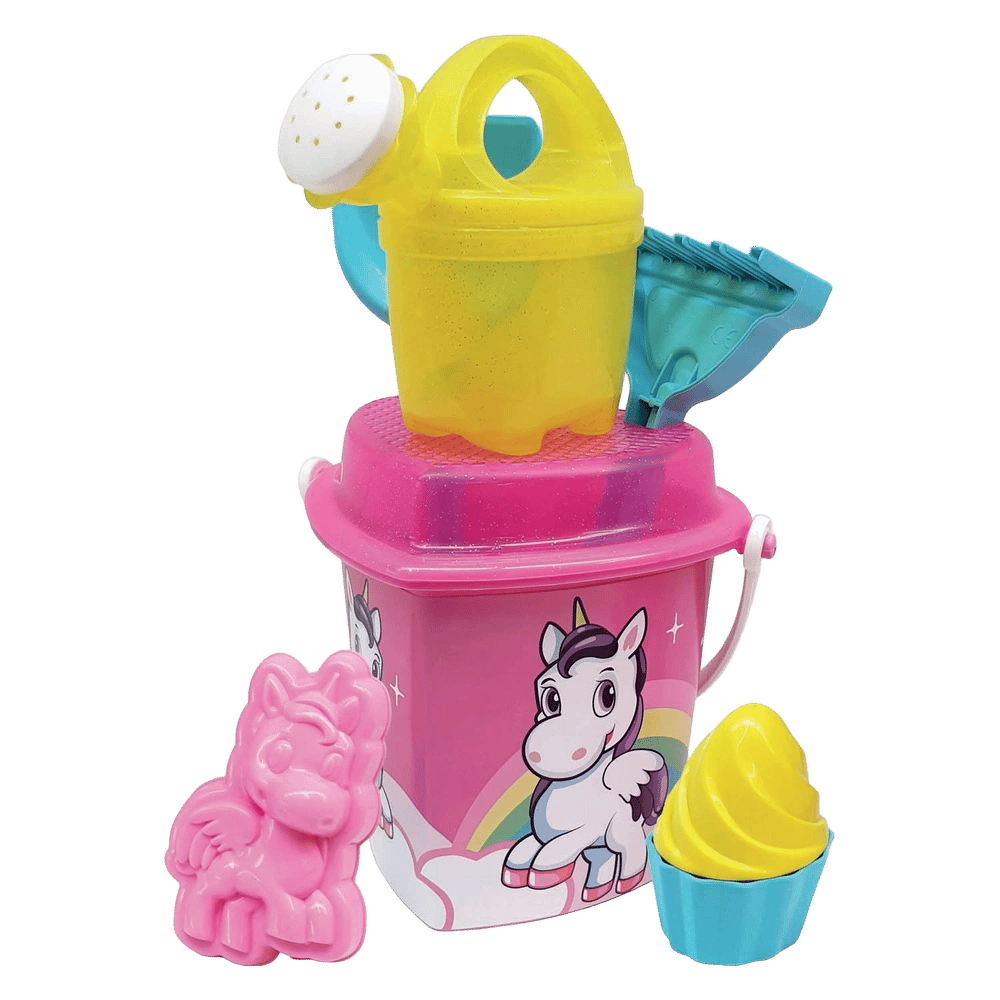 Androni Unicorn Bucket Set - 19cm by Androni - ISBN: 8000796123404