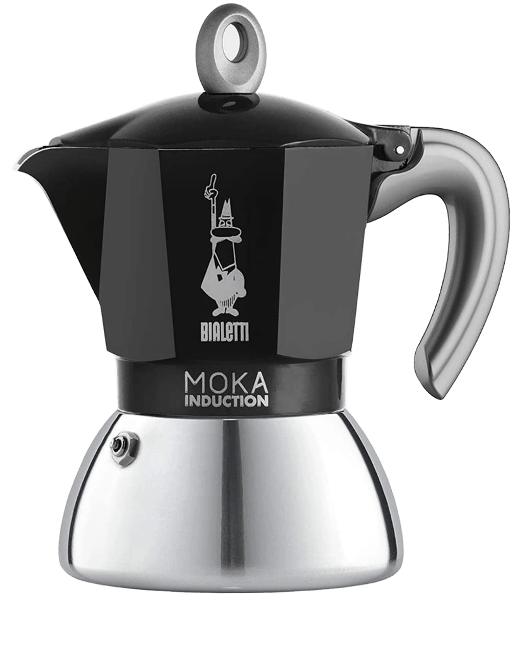 Bialetti Moka Induction Coffee Maker (Black) - 4 Cups by Bialetti - ISBN: 8006363029087