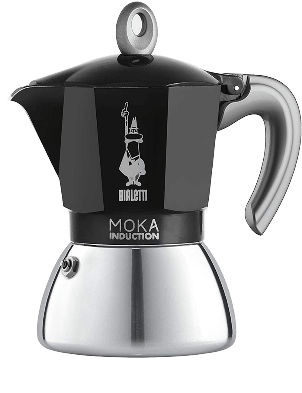 Bialetti Moka Induction Coffee Maker (Black) - 6 Cups by Bialetti - ISBN: 8006363029094