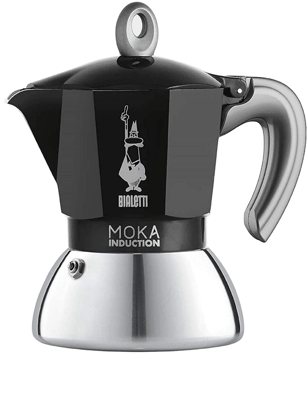 Bialetti Moka Induction Coffee Maker (Black) - 2 Cups by Bialetti - ISBN: 8006363029100
