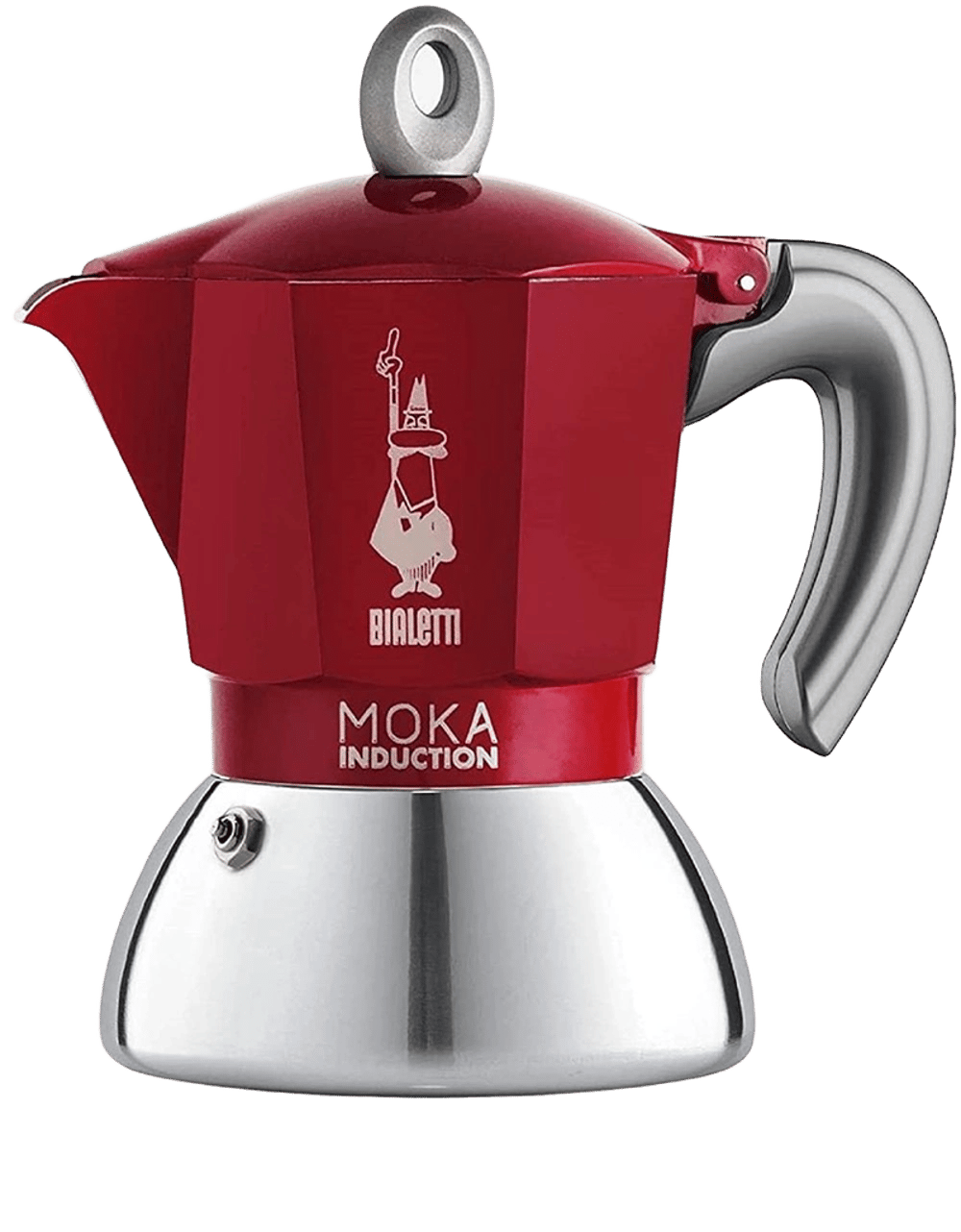 Bialetti Moka Induction Coffee Maker (Red) - 2 Cups by Bialetti - ISBN: 8006363029247