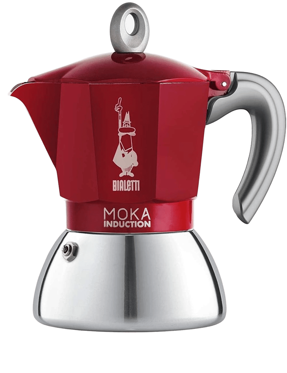 Bialetti Moka Induction Coffee Maker (Red) - 4 Cups by Bialetti - ISBN: 8006363029254