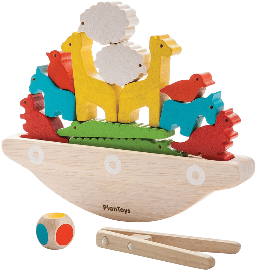 Plan Toys Wooden Balancing Boat by Plan Toys - ISBN: 8854740051363