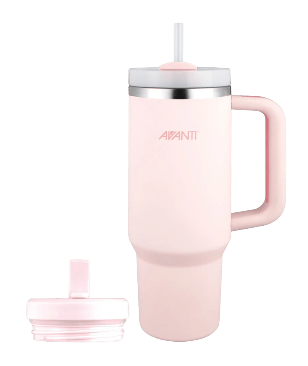 Avanti HydroQuench Insulated Tumbler With Two Lids (Blush Pink) - 1L by Avanti - ISBN: 9313803140851