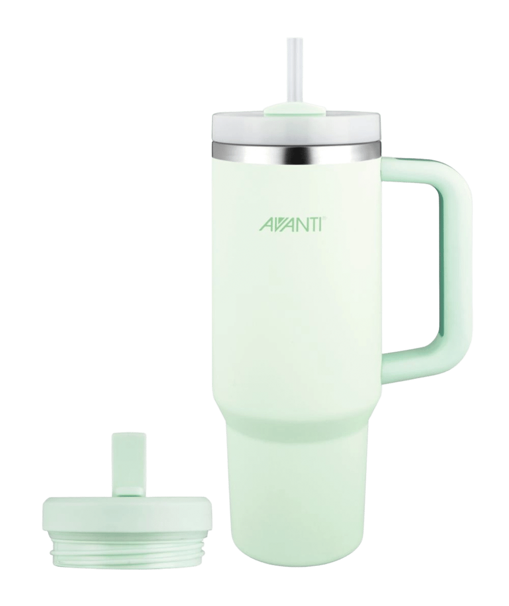 Avanti HydroQuench Insulated Tumbler With Two Lids (Soft Mint) - 1L by Avanti - ISBN: 9313803140868