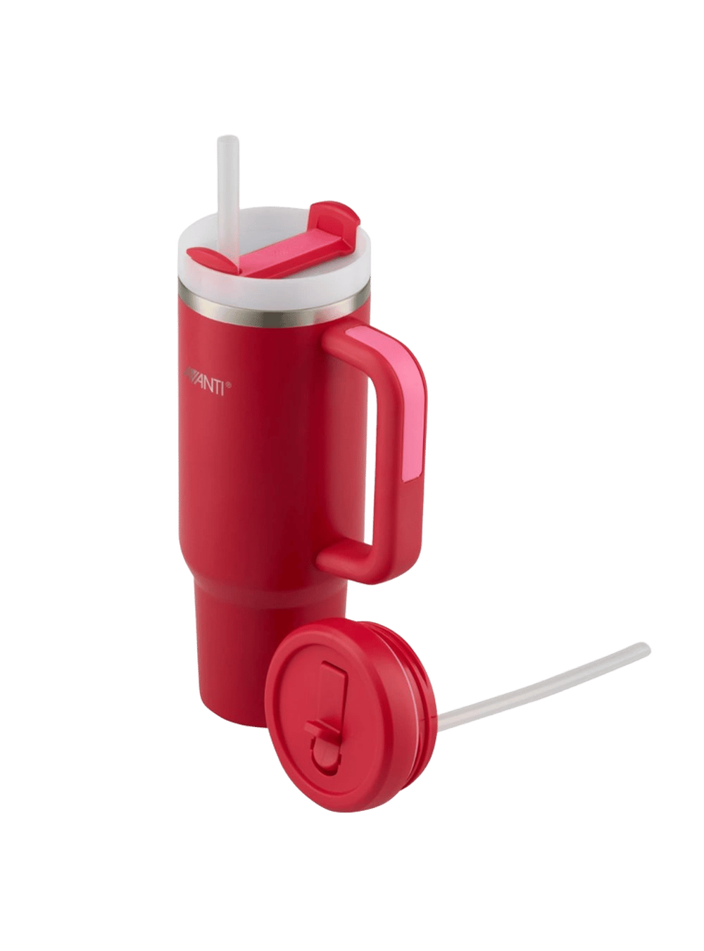 Avanti HydroQuench Insulated Tumbler With Two Lids (Flame Red) - 1L by Avanti - ISBN: 9313803140936