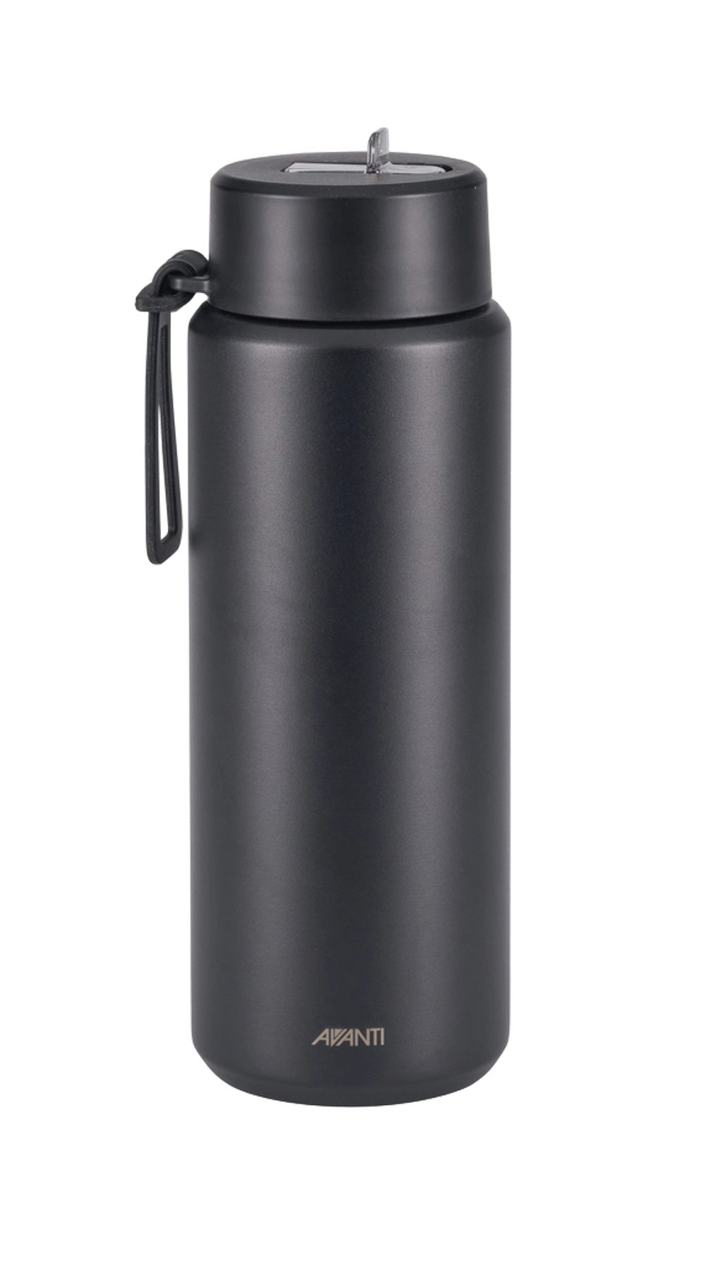 Avanti Hydroultra Vacuum Water Bottle with Strap (Black) - 1L by Avanti - ISBN: 9313803146112