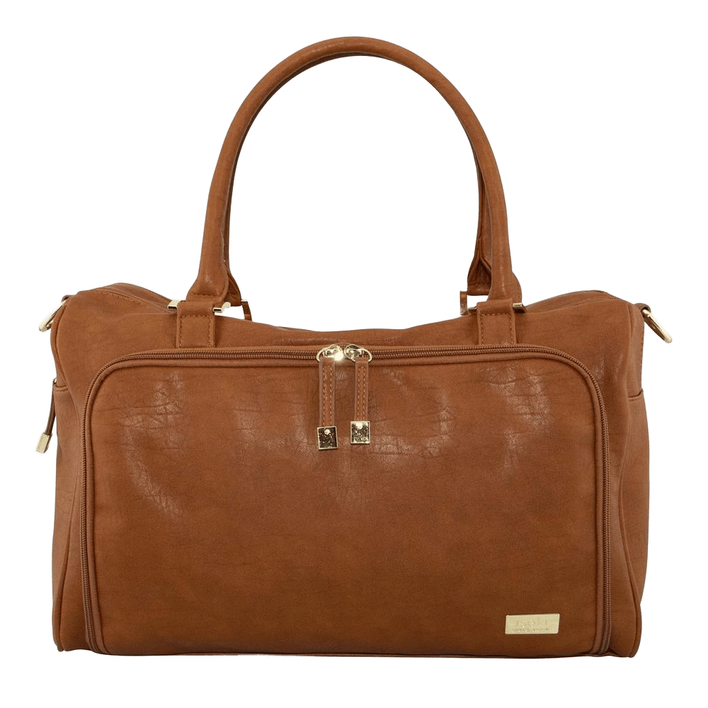 Isoki Double Zip Satchel Nappy Bag (Amber Tan) by Isoki - ISBN: 9315455079572