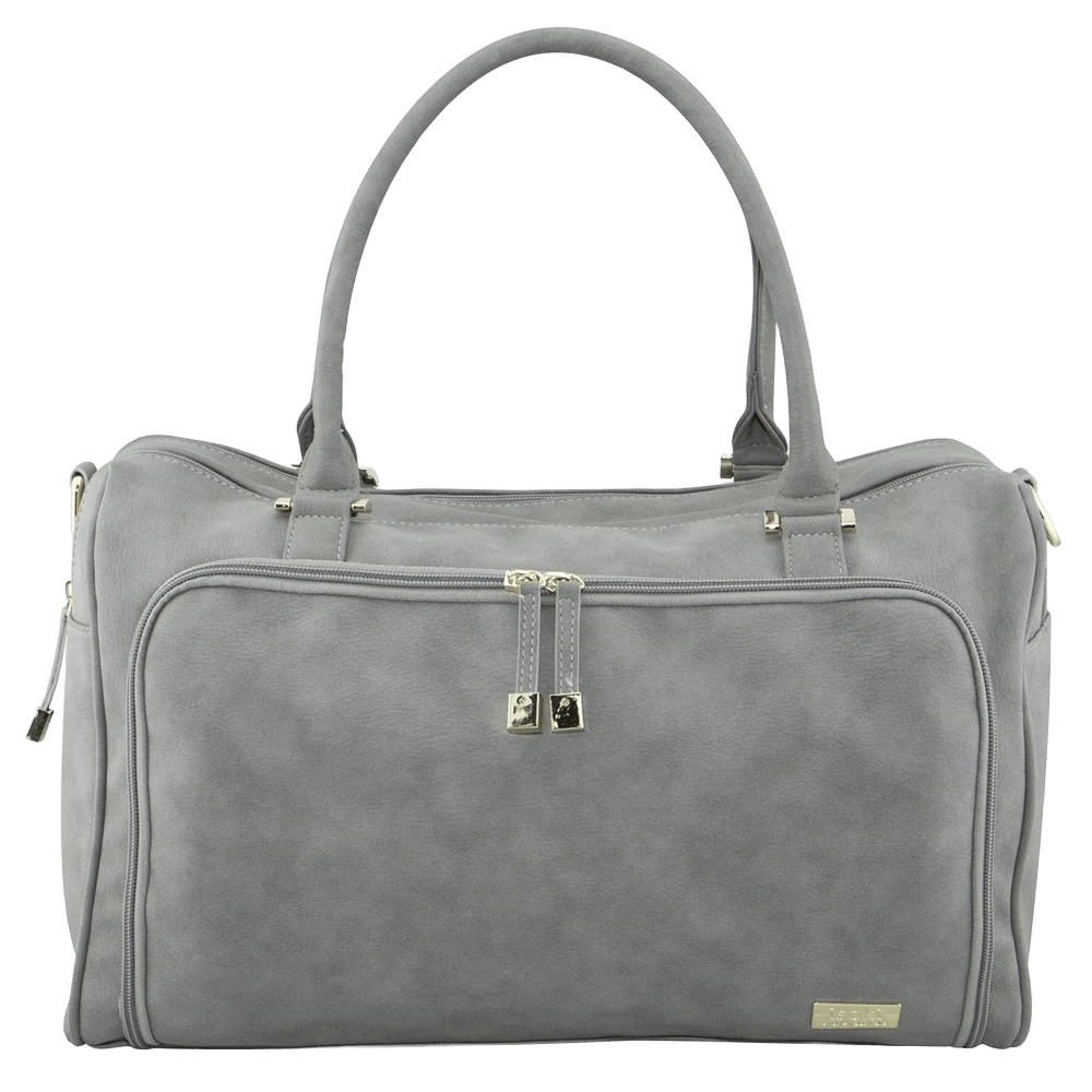 Isoki Double Zip Satchel Nappy Bag (Stone Grey) by Isoki - ISBN: 9315455079596