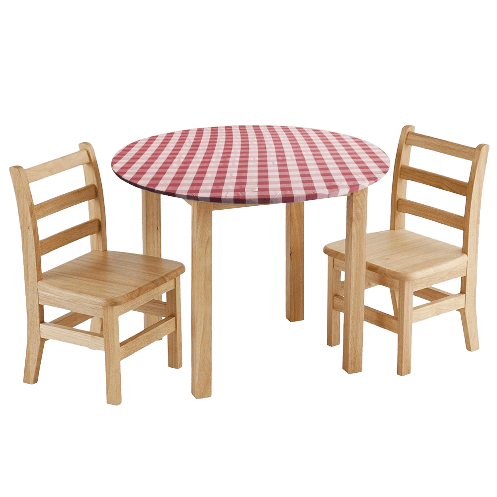 Silly Billyz Round Gingham Tablecloth (Red) by Silly Billyz - ISBN: 9315455198600