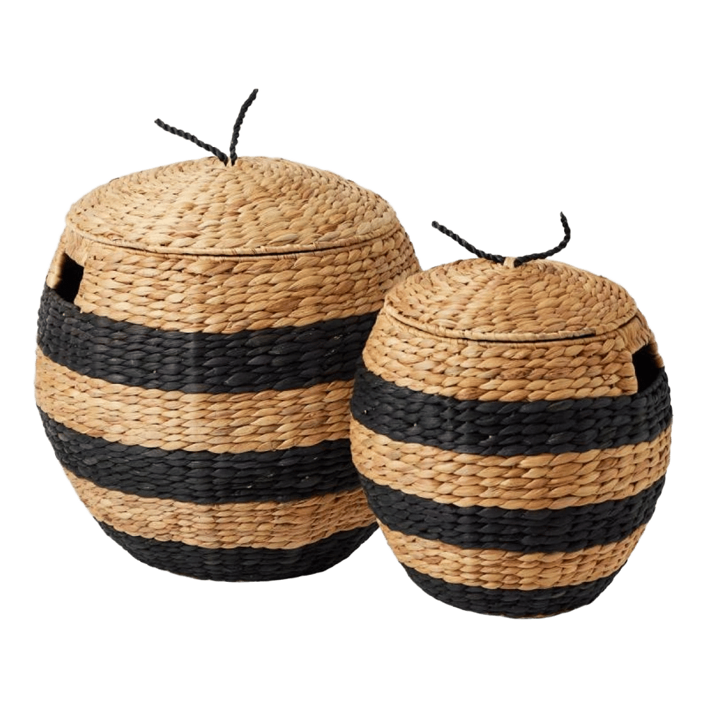 Jiggle and Giggle Bee Basket Storage Organiser, 2 Piece Set by Jiggle and Giggle - ISBN: 9315537086429
