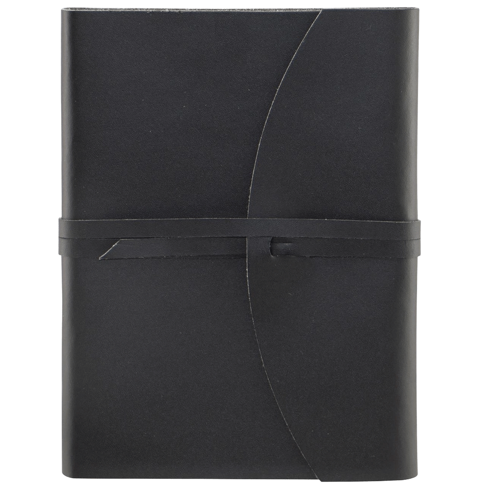 Wrap Journal (Black) - A5 - ISBN: 9330492032342