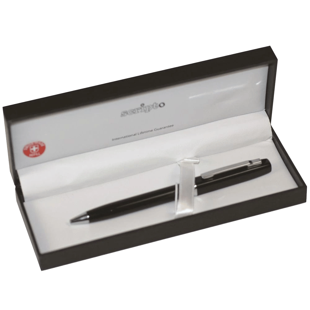 Scripto Boxed Slinky Pen (Black) by Scripto - ISBN: 9330492042297