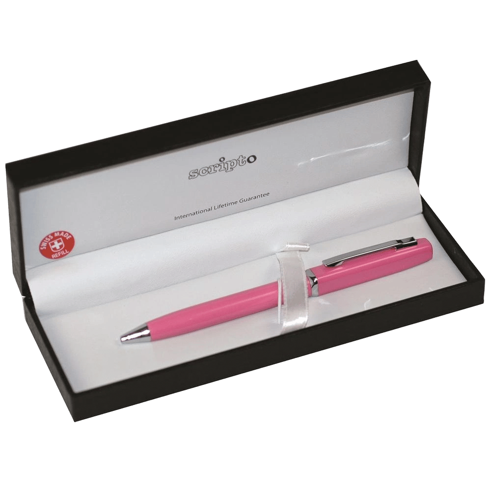 Scripto Boxed Slinky Pen (Pink) by Scripto - ISBN: 9330492042303