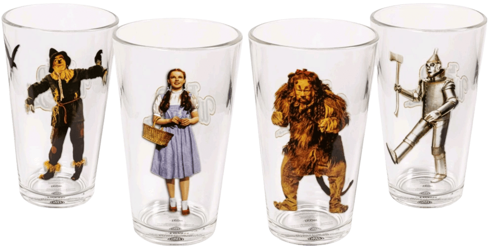 Ikon Collectables Wizard of Oz - Character Tumblers Set of 4 by Ikon Collectables - ISBN: 9342246017635