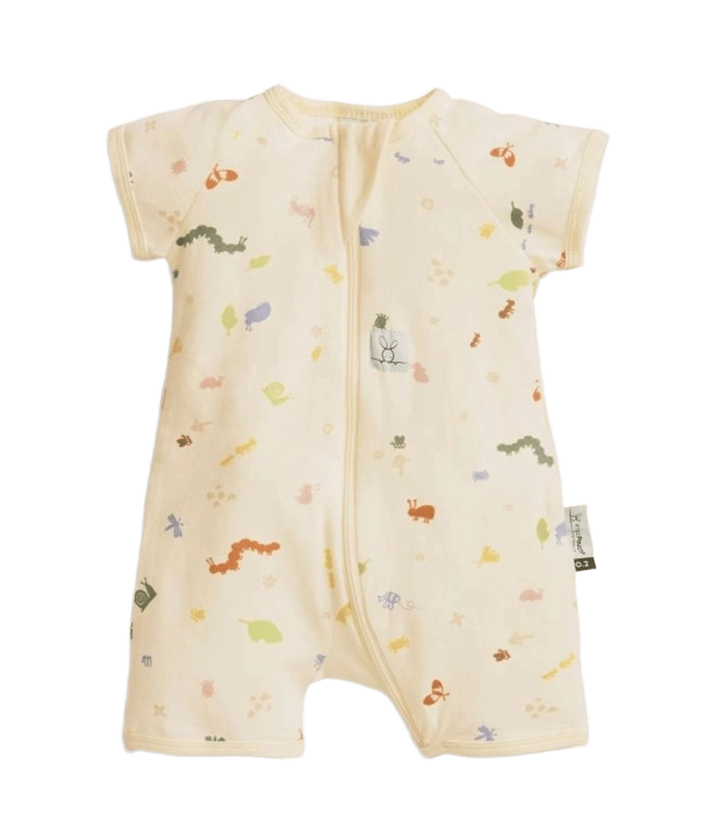 ergoPouch Short Sleeve Layers, 0.2 Tog (Critters) - 0-3 Months by ergoPouch - ISBN: 9352240019054
