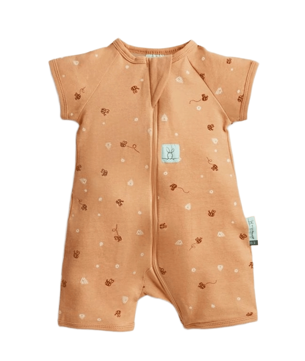 ergoPouch Short Sleeve Layers, 0.2 Tog (Honey Bees) - 0-3 Months by ergoPouch - ISBN: 9352240019061