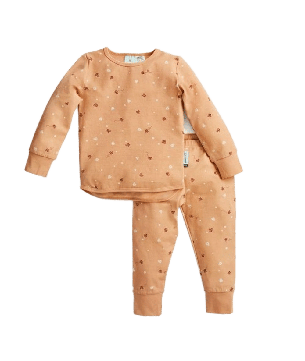 ergoPouch Long Sleeve 2 Piece Pyjamas, 0.2 Tog (Honey Bees) - 2 Years by ergoPouch - ISBN: 9352240019573