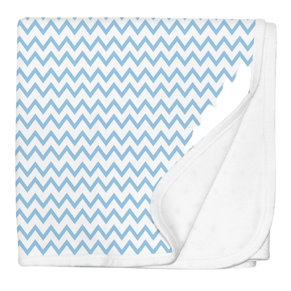Silly Billyz Jersey Swaddle Blanket (Blue Chevron) by Silly Billyz - ISBN: 9421018210808