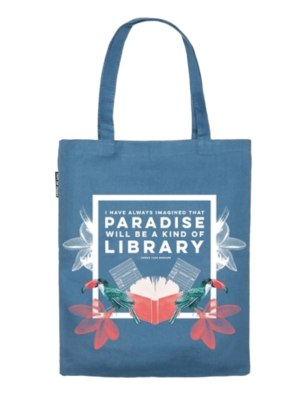 Out of Print Jorge Luis Borges: Paradise Tote Bag by Out of Print - ISBN: 9780593282274