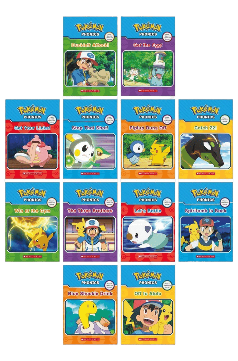 Pokémon: Phonics Boxed Set by Quinlan B. Lee - ISBN: 9780702339547