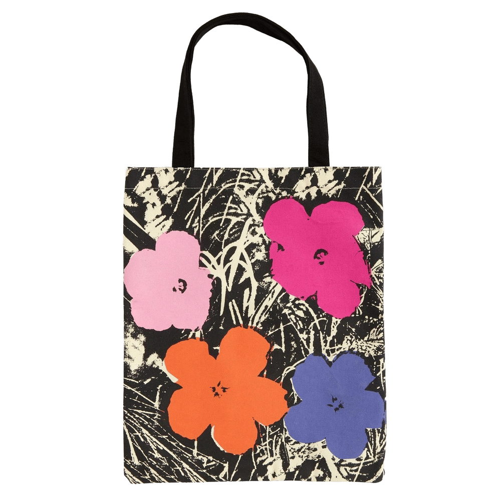 Out of Print Warhol Flowers Canvas Tote Bag - Pink by Out of Print - ISBN: 9780735380653