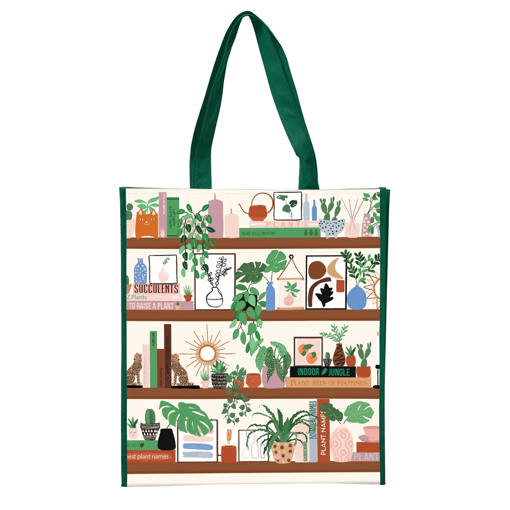 Out of Print Plant Shelfie Reusable Shopping Bag by Out of Print - ISBN: 9780735381452