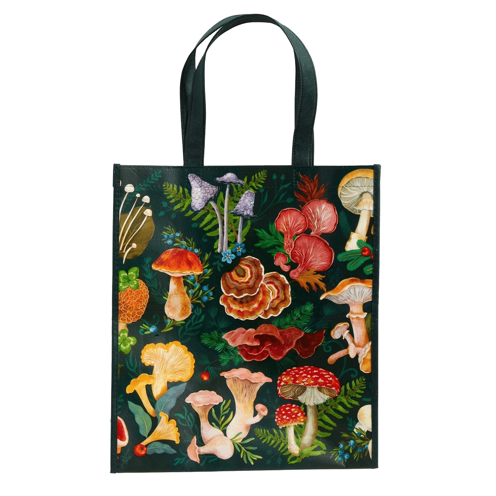Out of Print World of Mushrooms Reusable Shopping Bag by Out of Print - ISBN: 9780735383029