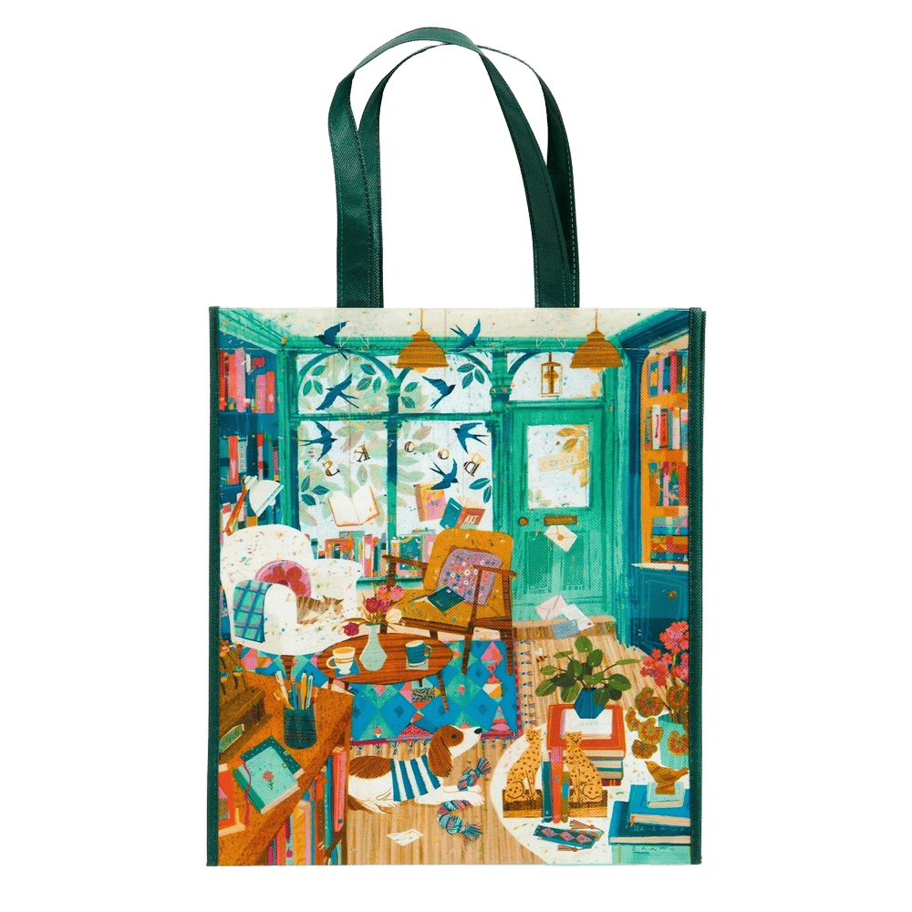 Out of Print Bookshop Afternoon Reusable Shopping Bag
By:
Galison by Out of Print - ISBN: 9780735384729