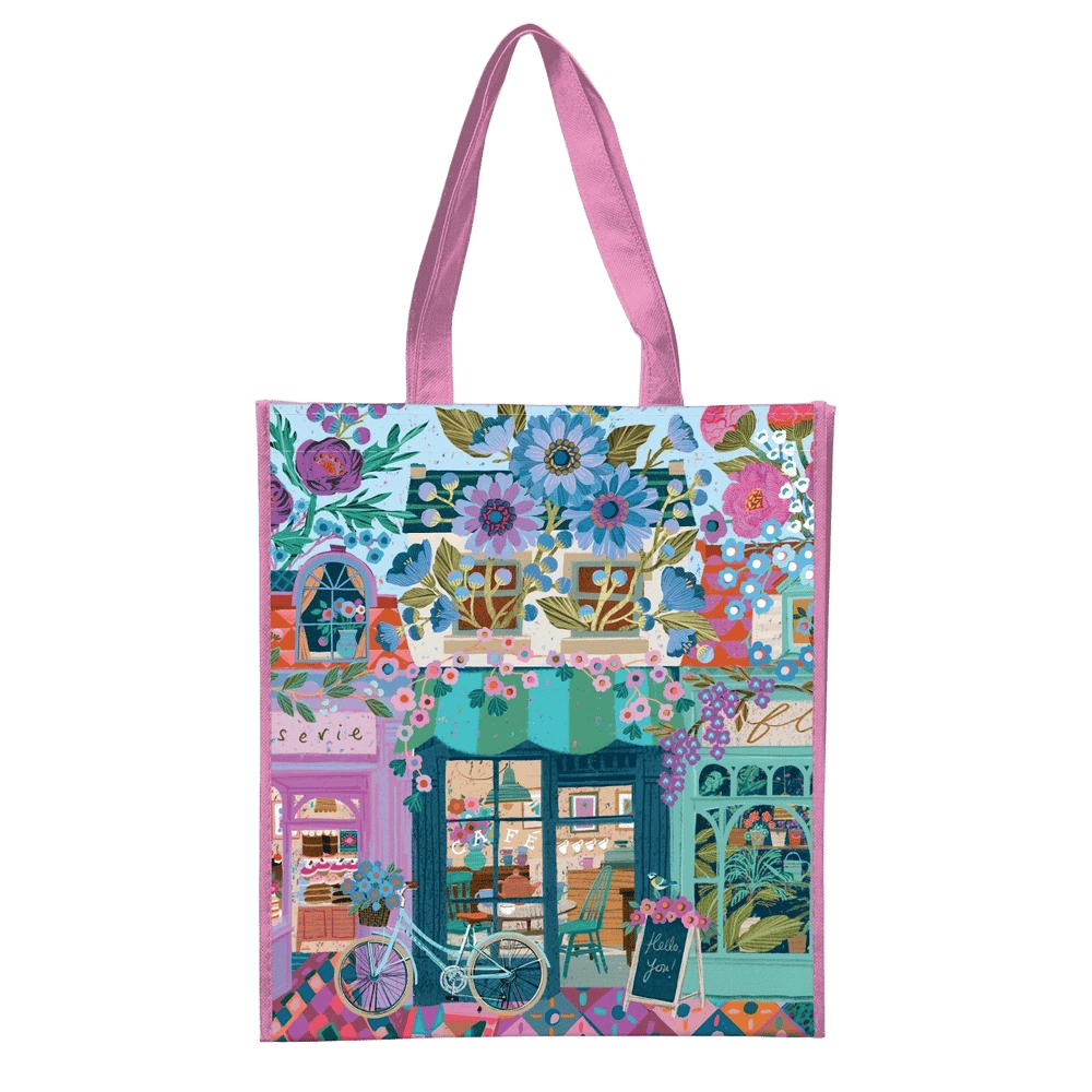 Out of Print Open For Blossoms Reusable Shopping Bag by Out of Print - ISBN: 9780735387843