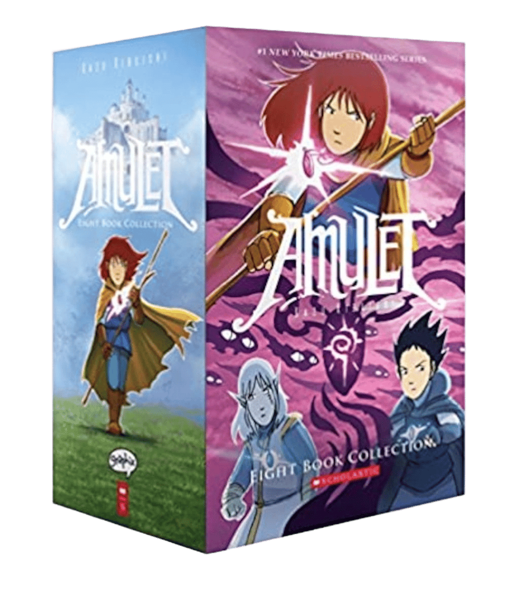 Amulet Box set 1-8 Graphix by Kazu Kibuishi - ISBN: 9781338328189