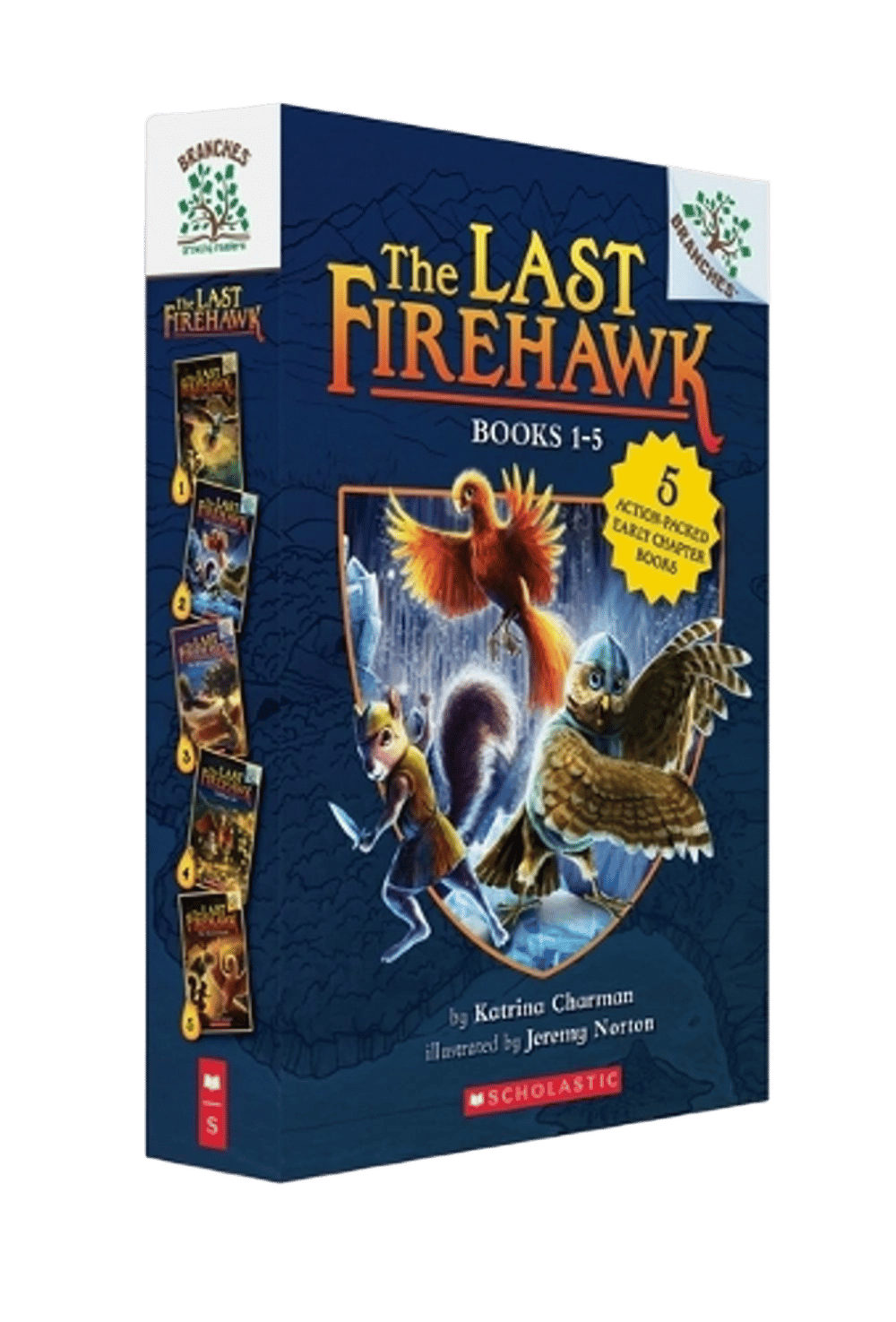 The Last Firehawk, Books 1-5: a Branches Box Set by Katrina Charman - ISBN: 9781338832822