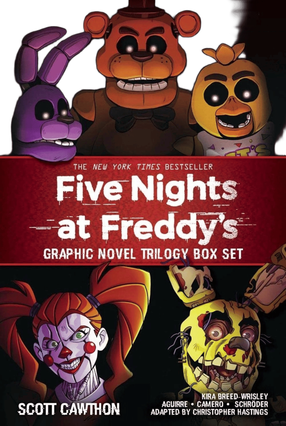 Five Nights at Freddy's Graphic Novel Trilogy Box Set by Scott Cawthon - ISBN: 9781339012513