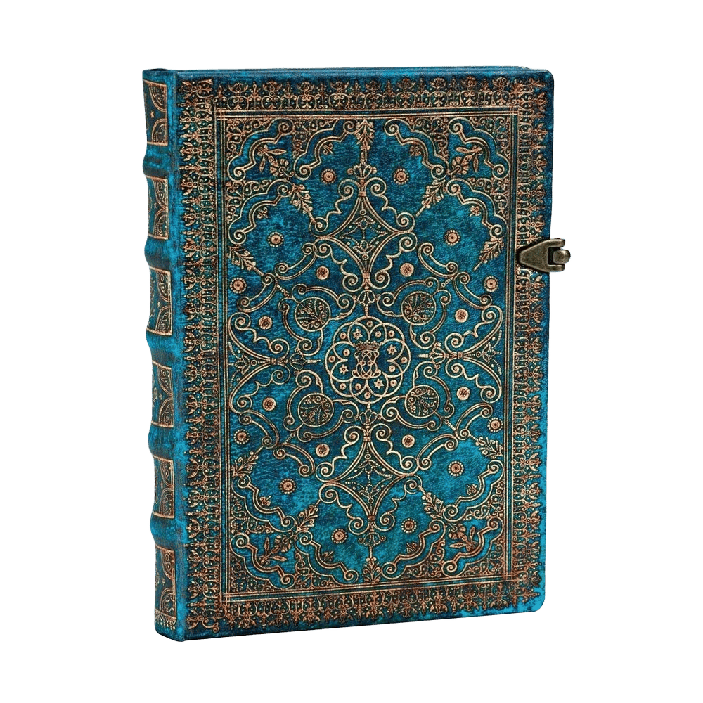 Paperblanks Azure (Equinoxe) Midi Lined Hardcover Journal (Clasp Closure) by Paperblanks - ISBN: 9781439726808