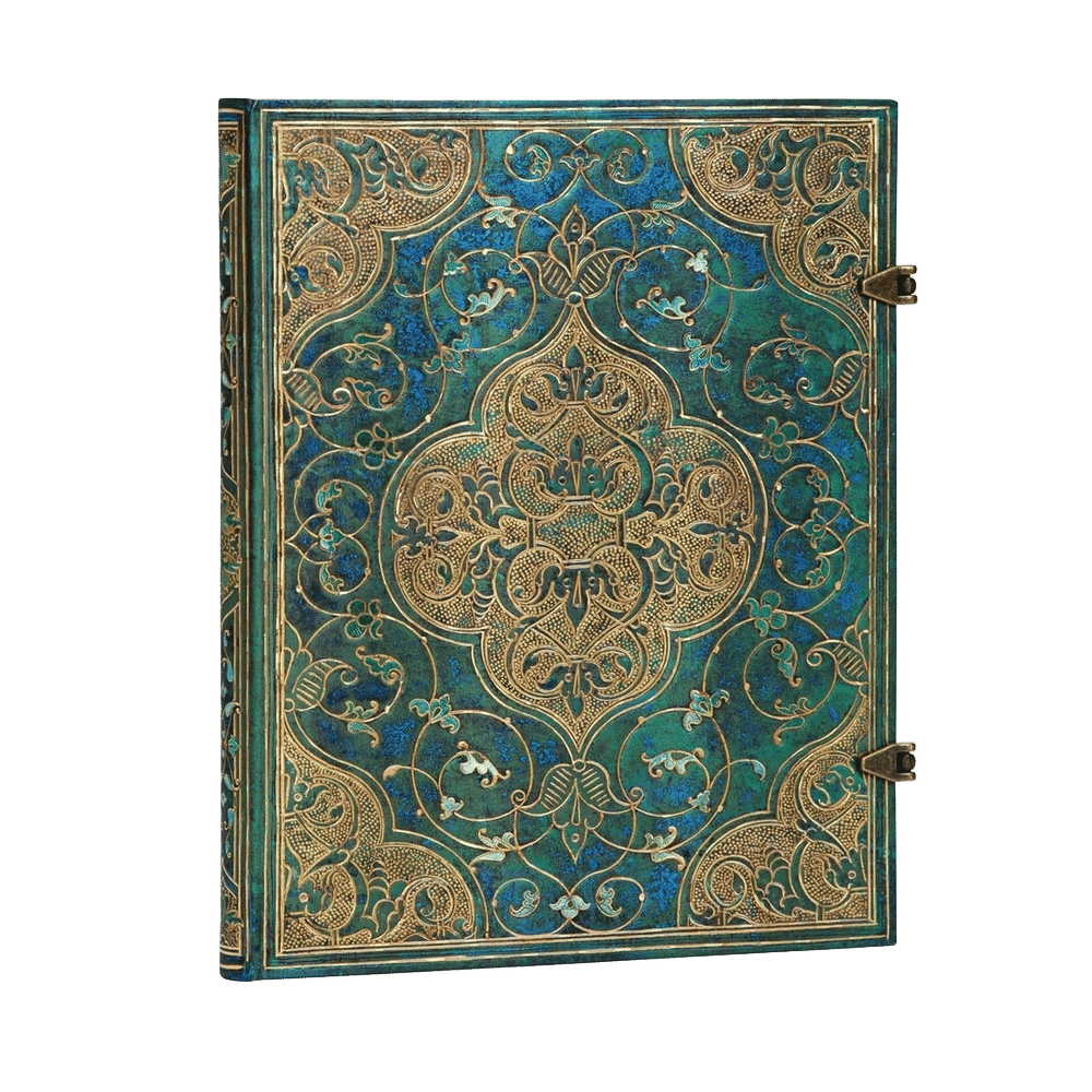 Paperblanks Turquoise Chronicles Ultra Lined Hardcover Journal by Paperblanks - ISBN: 9781439732137
