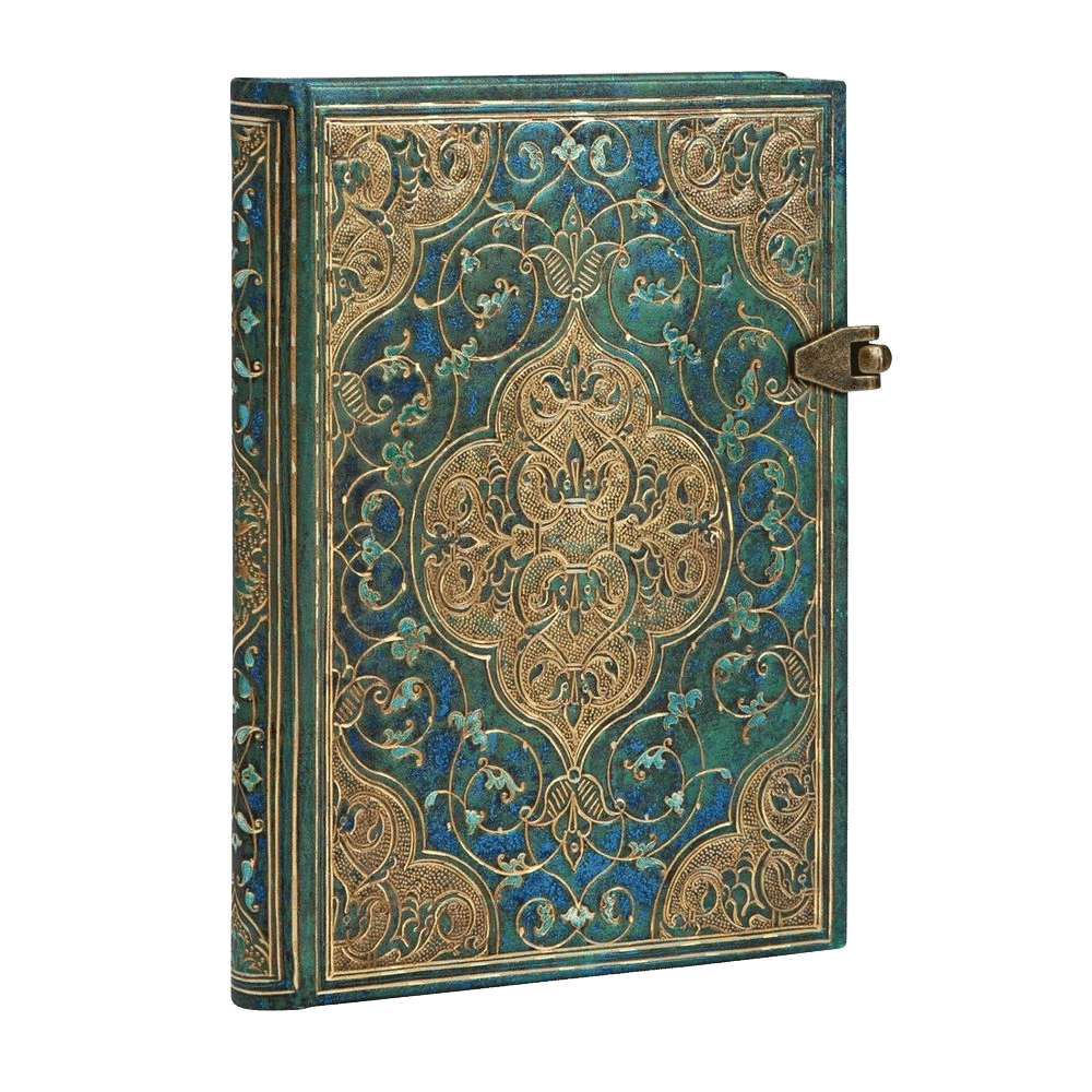 Paperblanks Turquoise Chronicles Lined Journal (Mini) by Paperblanks - ISBN: 9781439732168