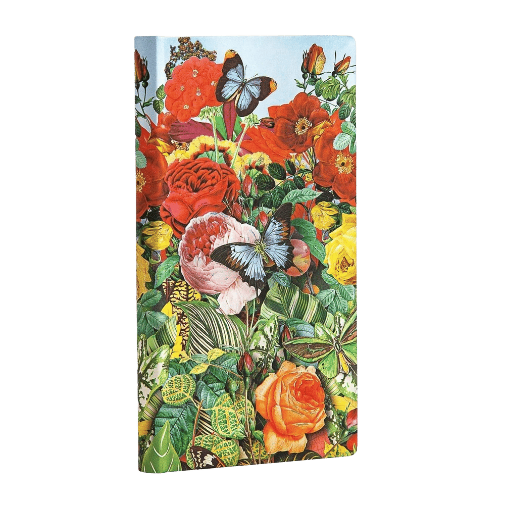 Paperblanks Butterfly Garden Slim Lined Hardcover Journal by Paperblanks - ISBN: 9781439754511