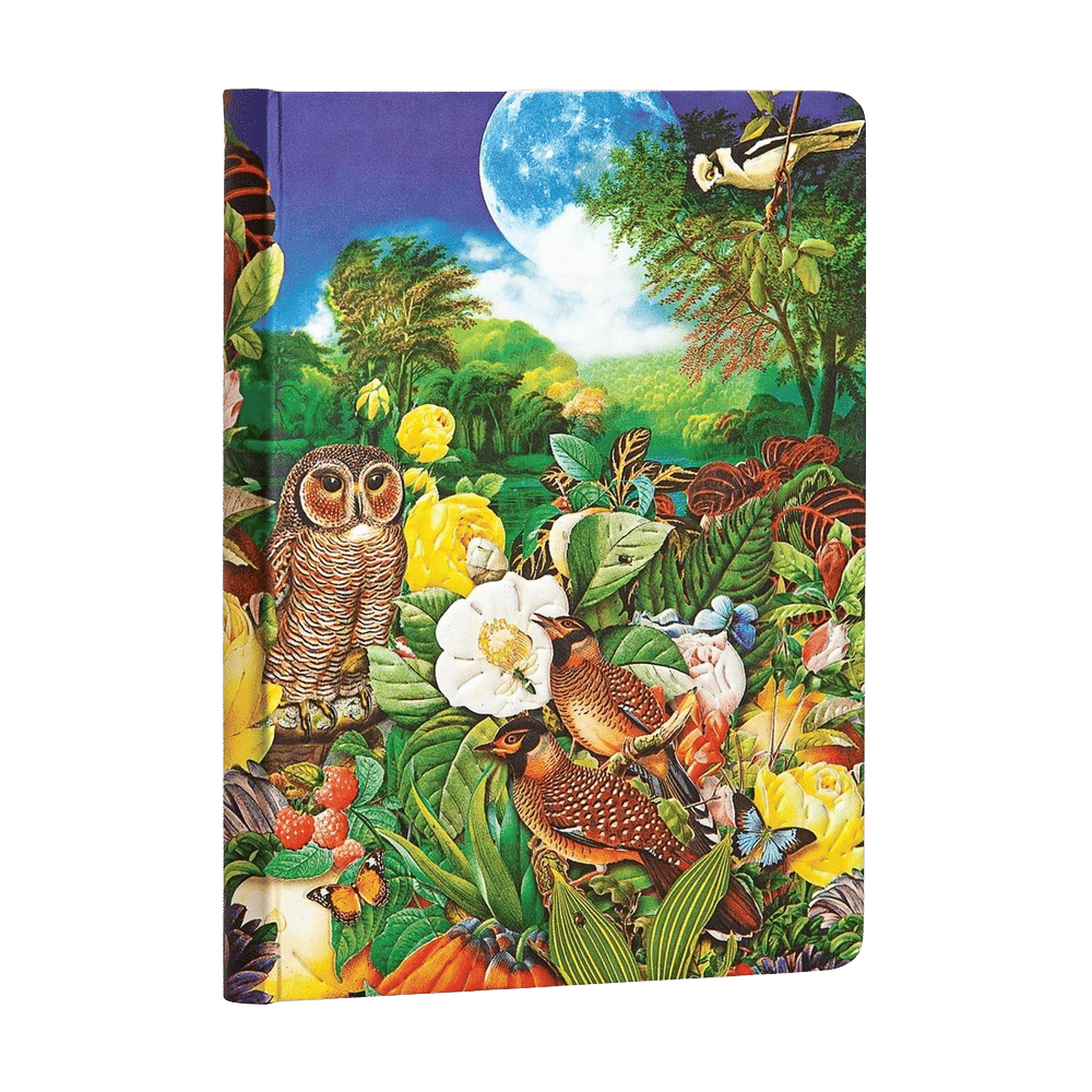Paperblanks Moon Garden Unlined Hardcover Journal by Paperblanks - ISBN: 9781439754535