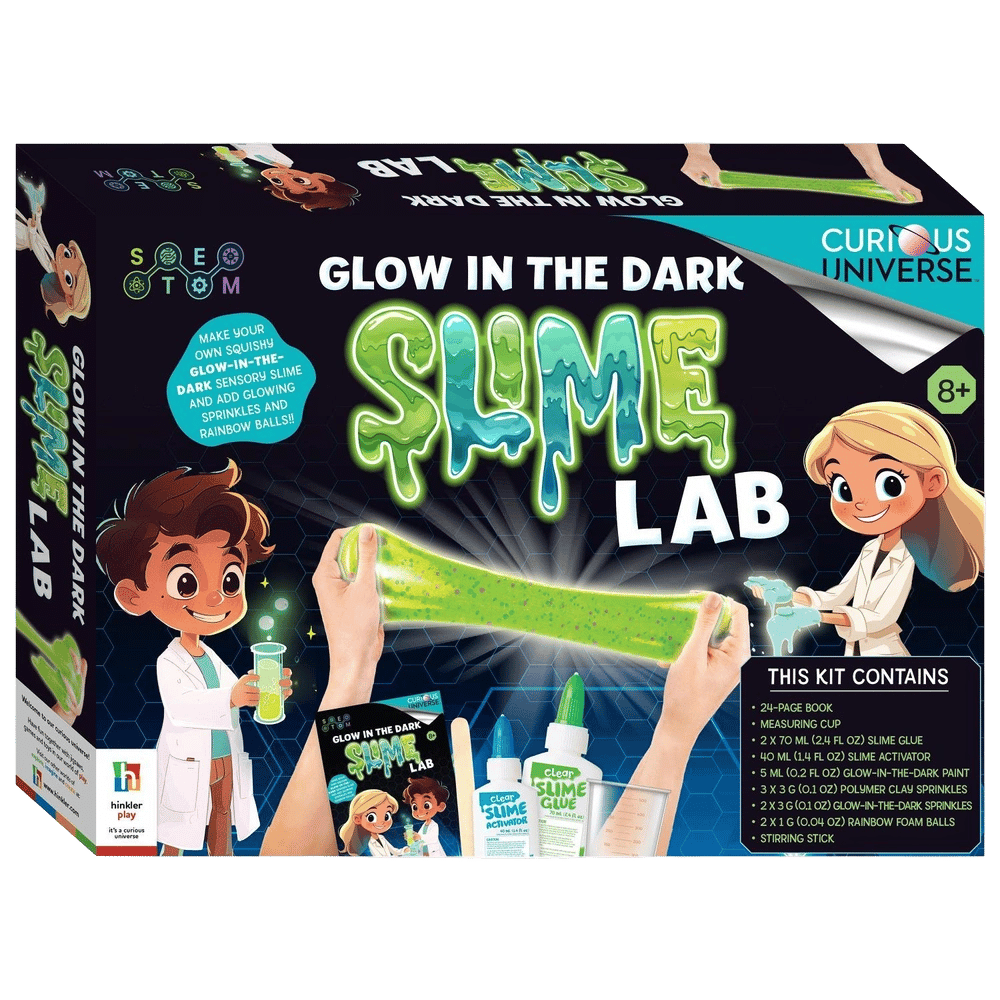 Hinkler Curious Universe Glow in Dark Slime by Hinkler - ISBN: 9781488965272